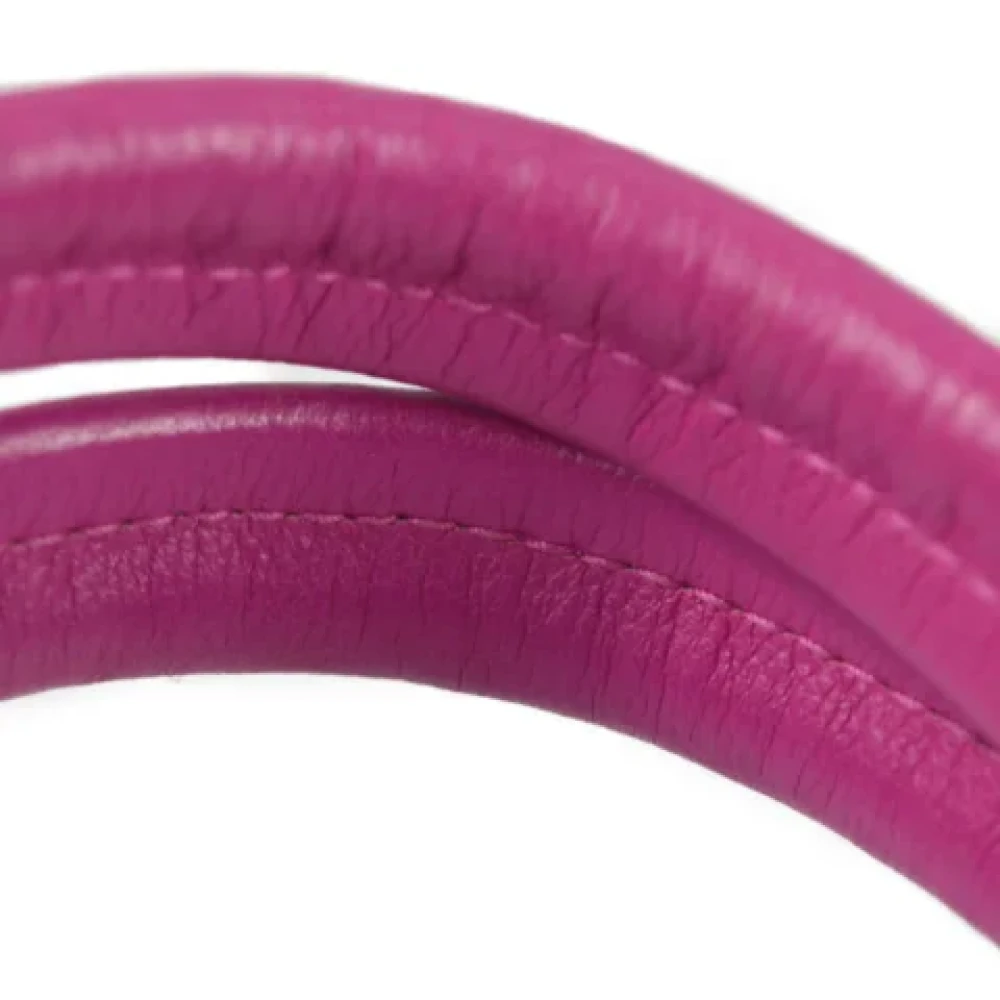 Loewe Pre-owned Leather totes Purple Dames