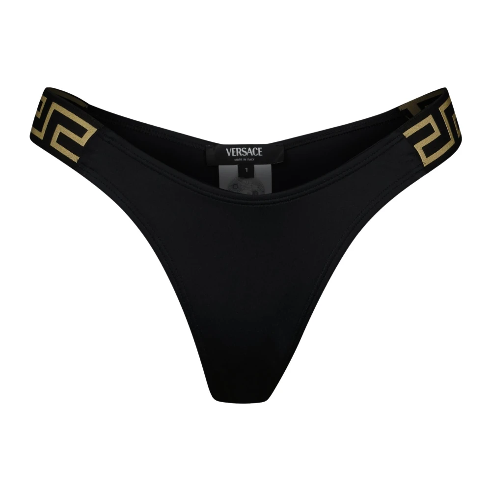 Versace Greca Bikini Broekje Black Dames