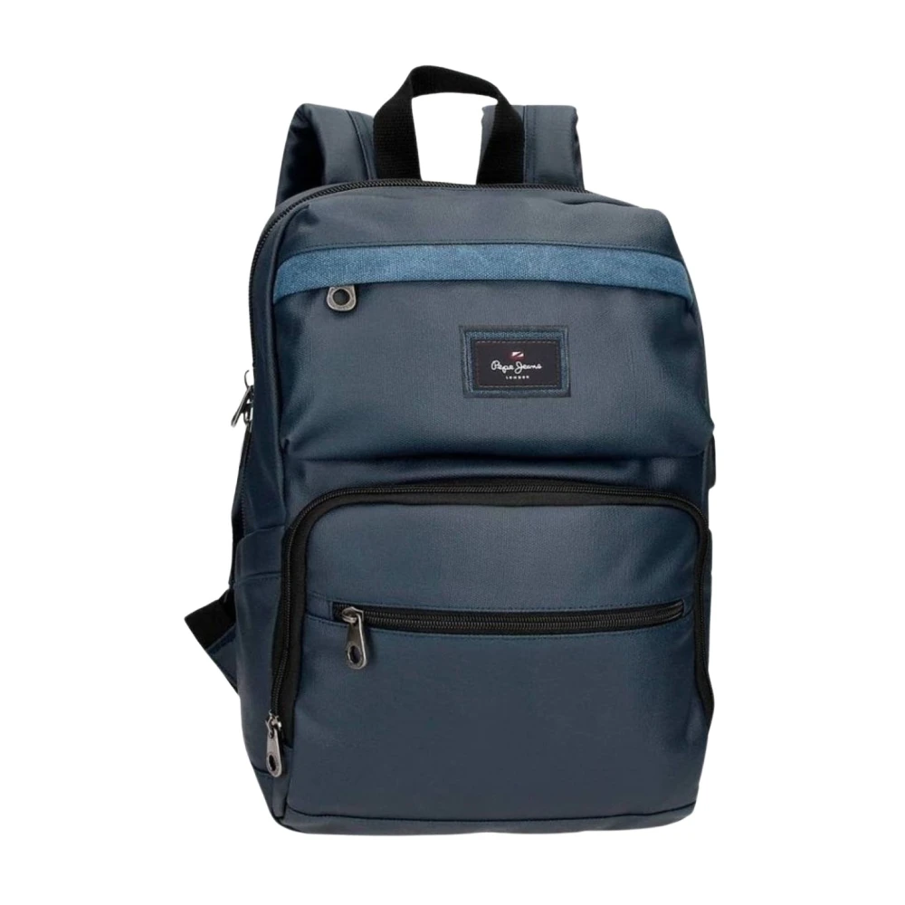Pepe Jeans Heren Court Documenthouder Rugzak Blue Heren