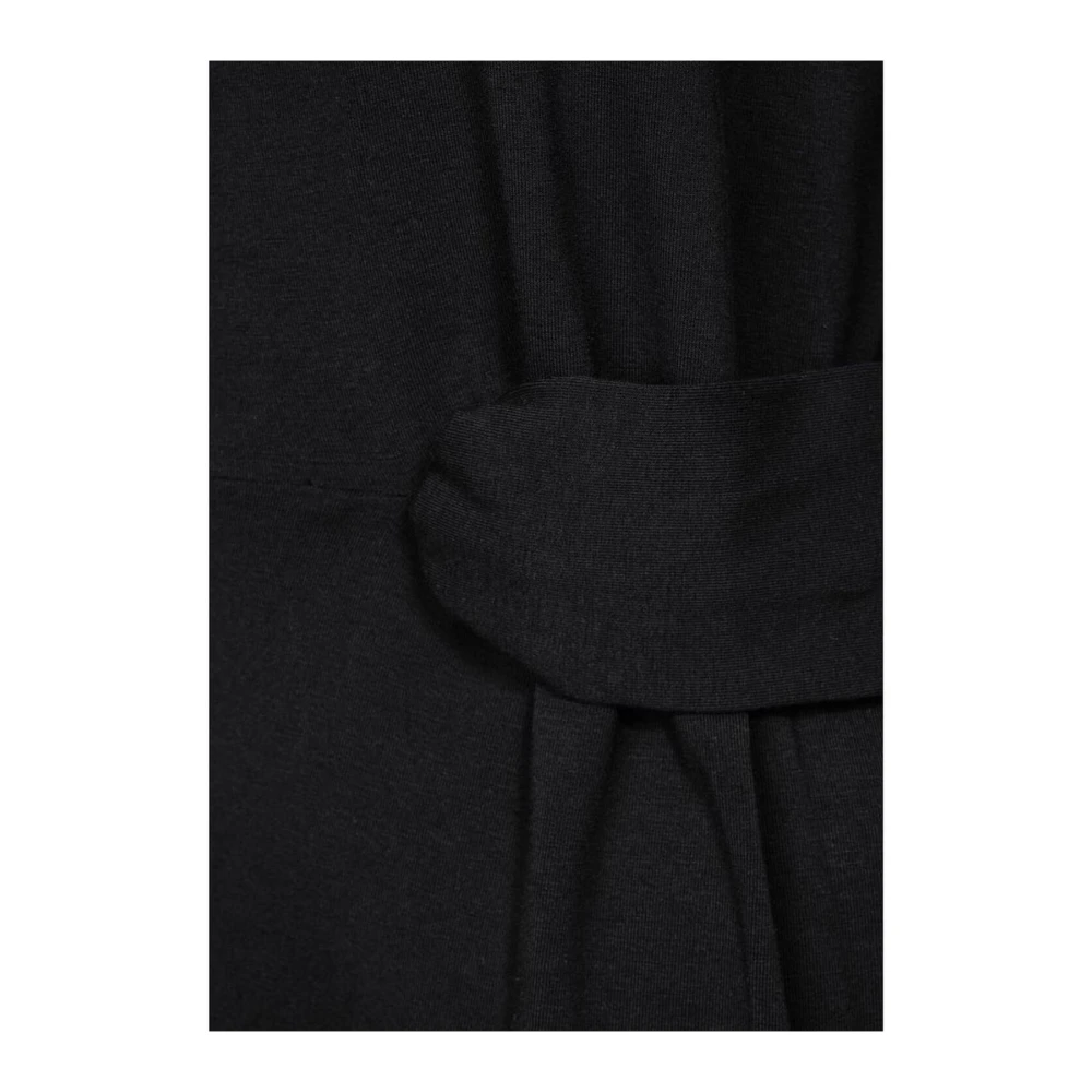 Street One Katoenmix Midi Jurk Black Dames