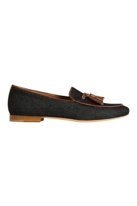 Cotton Tassel Loafer
