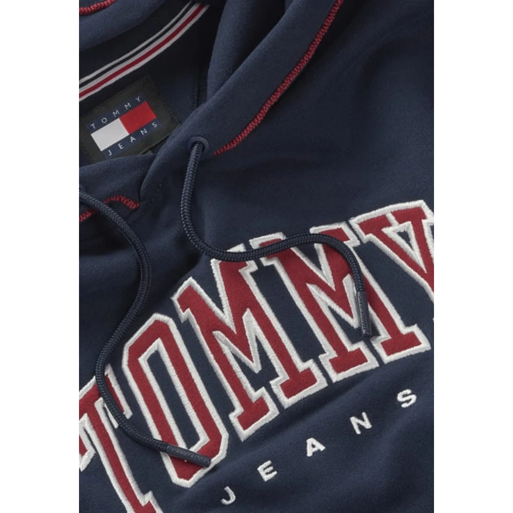 Tommy Jeans Casual Sweatshirt met Modern Design Blue Heren