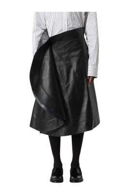 leather-wrap-skirt