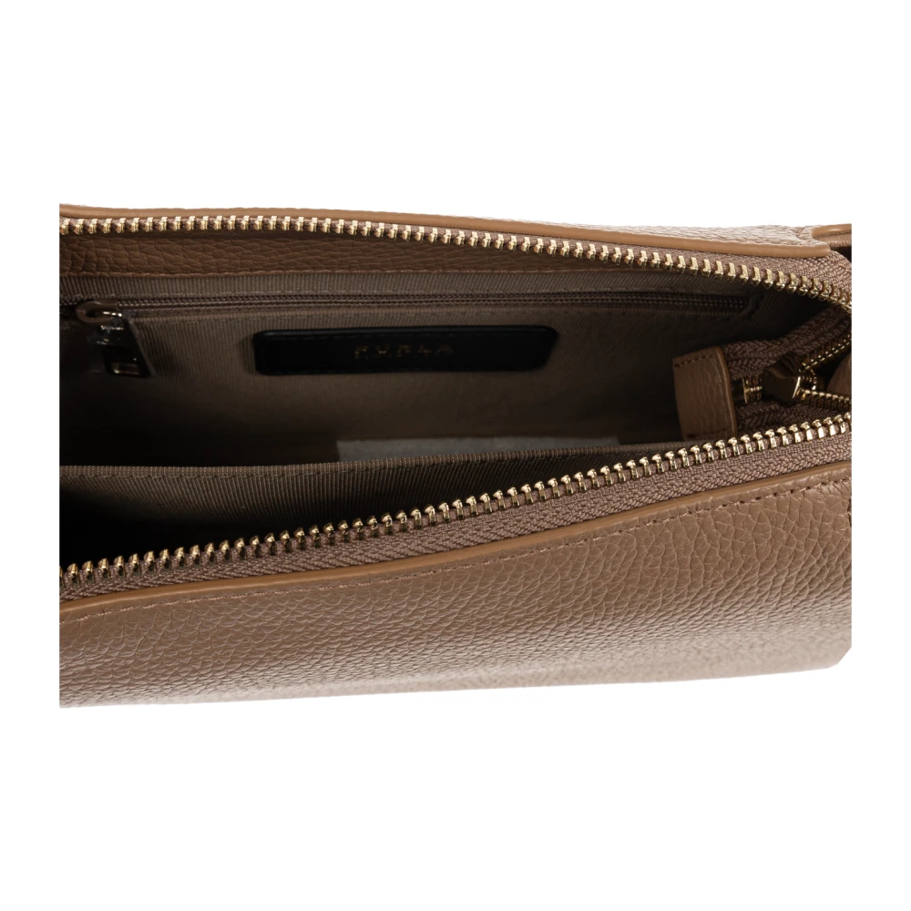 Furla Schoudertas Nuvola Klein Brown Dames