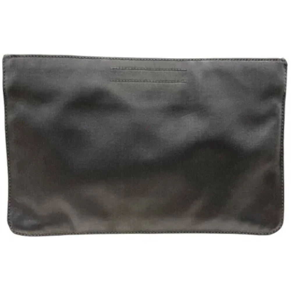 Prada Vintage Pre-owned Fabric clutches Black Dames