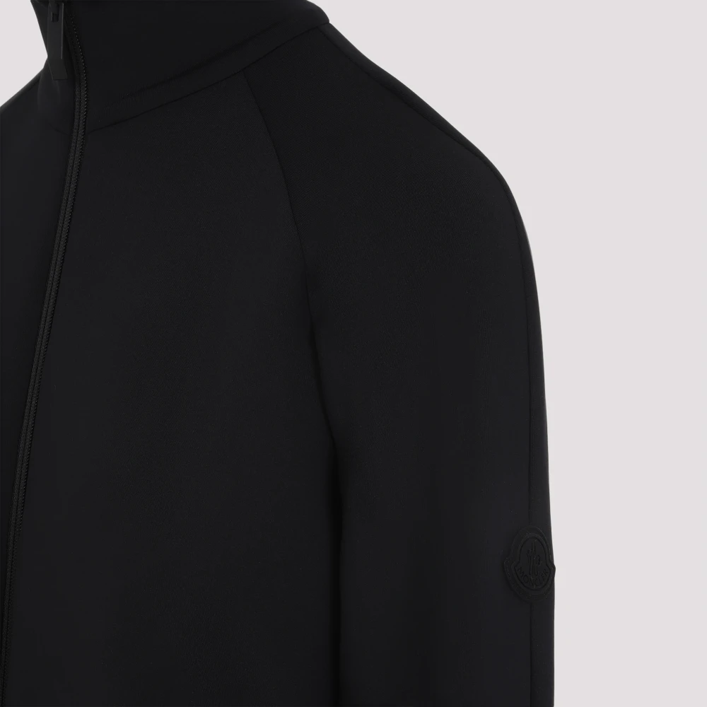 Moncler Zwart Zip Up Vest Black Dames