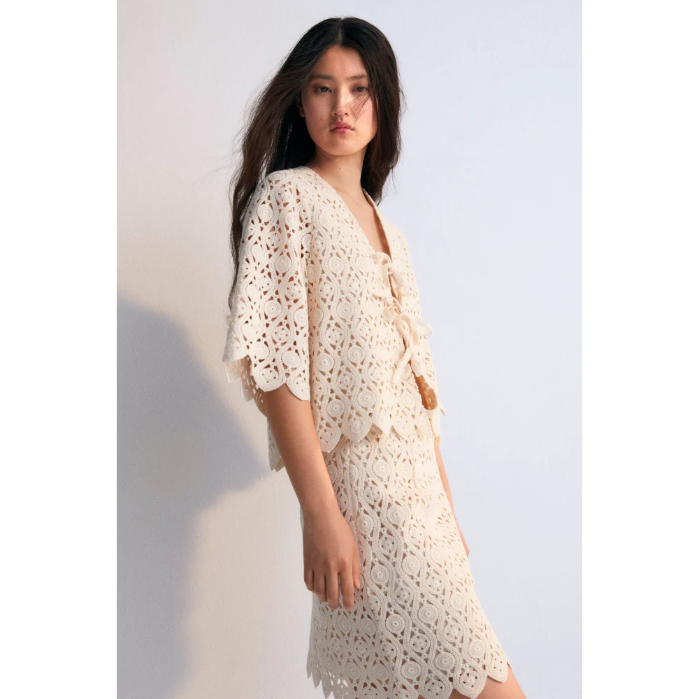The New Society Narciso Woman Rok White Dames