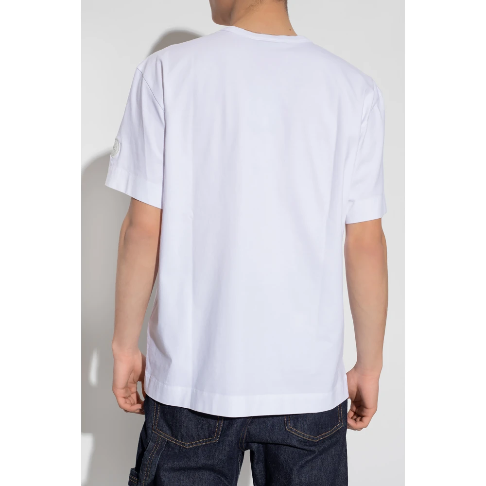 Canada Goose Katoenen T-shirt White Heren