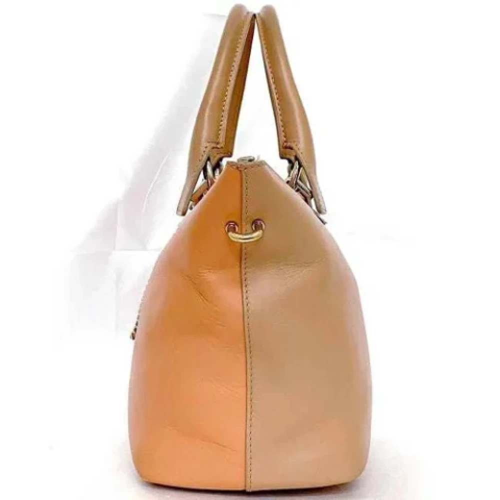 Chloé Pre-owned Leather handbags Beige Dames