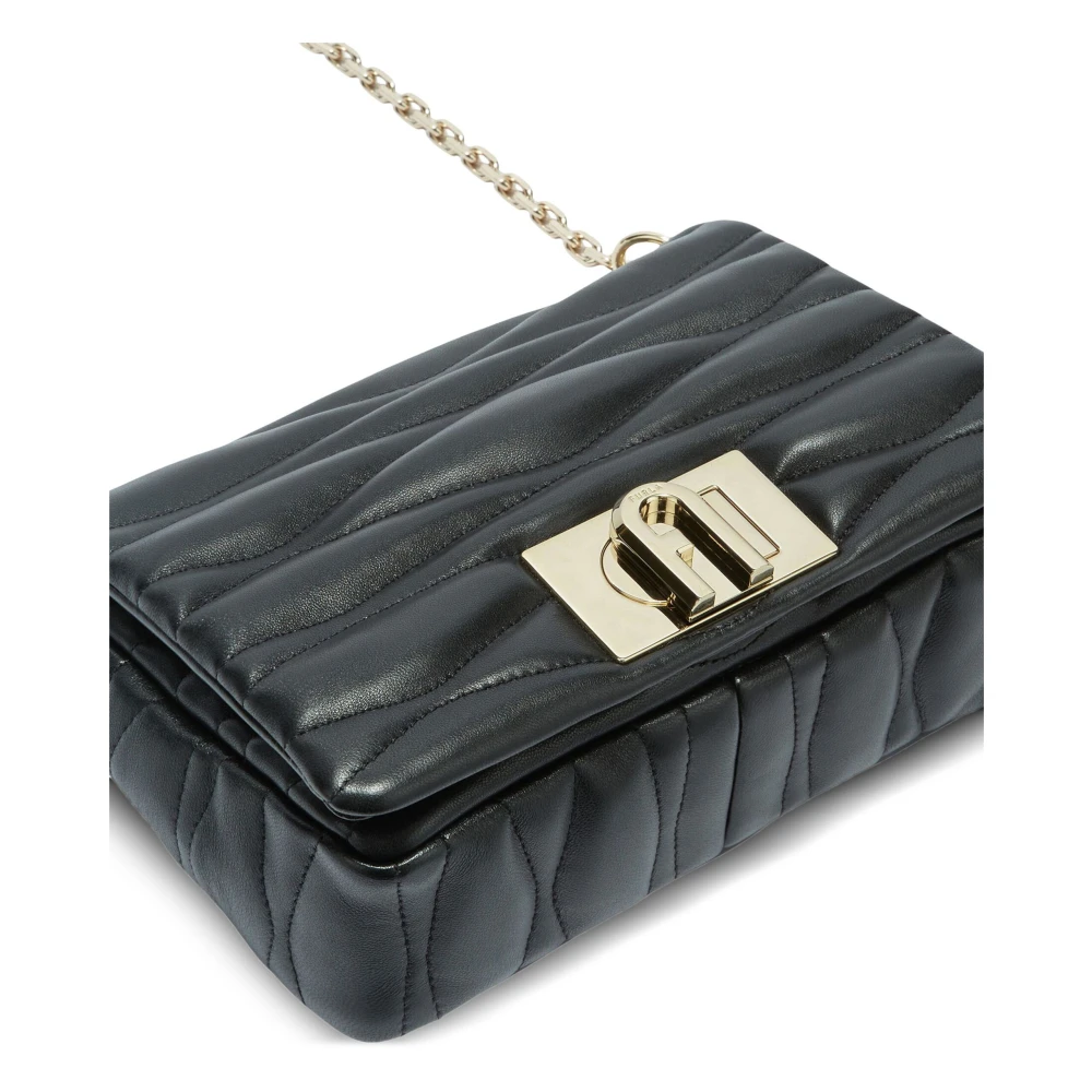 Furla Klassieke Zwarte 1927 S Handtas Black Dames