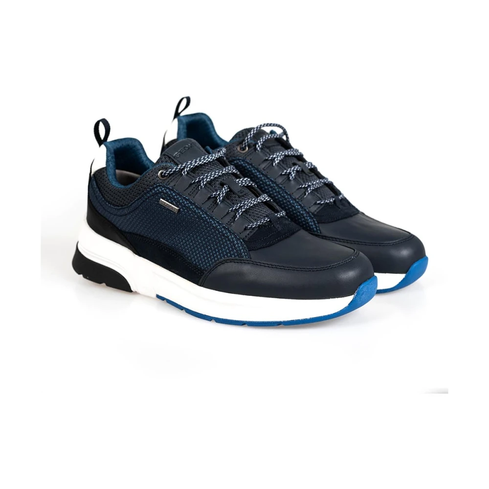 Geox Sneakers Rockson B Heren Schoenen Blauw