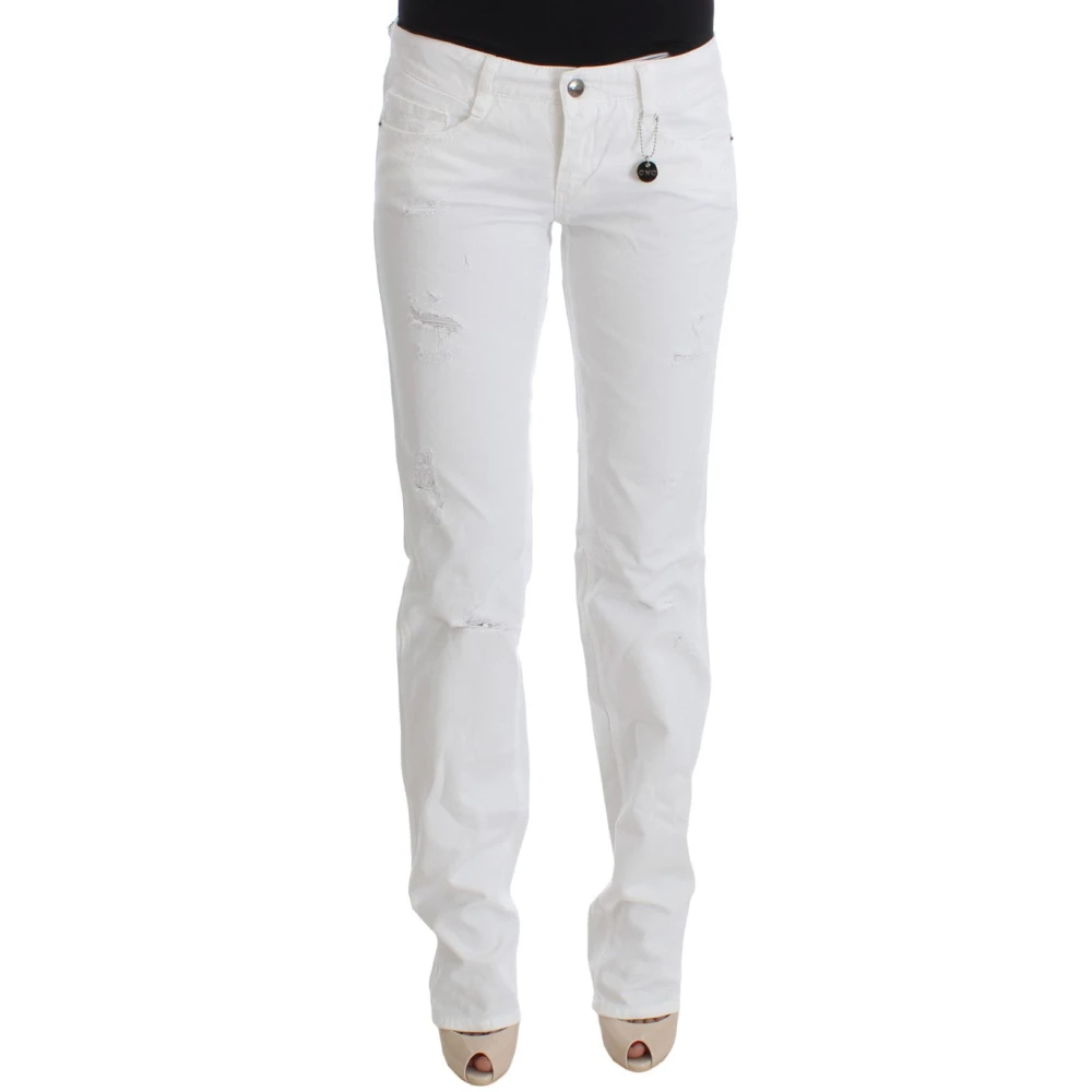 Costume National Women's White Gorgeous Jeans