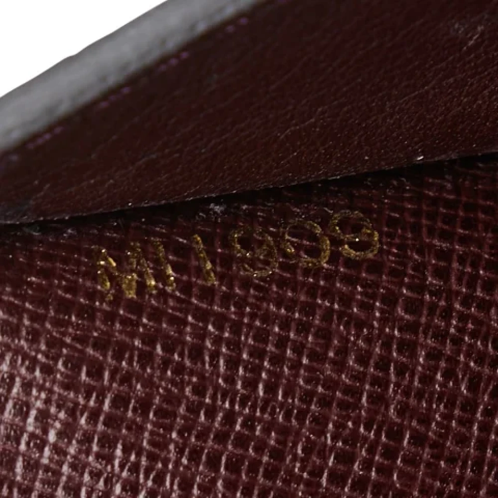 Louis Vuitton Vintage Pre-owned Leather clutches Brown Heren