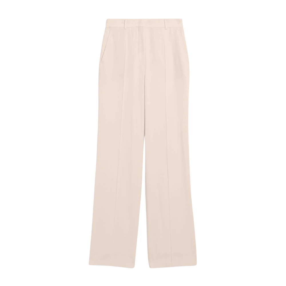 Max Mara Quasar Rechte Pijp Broek Pink Dames