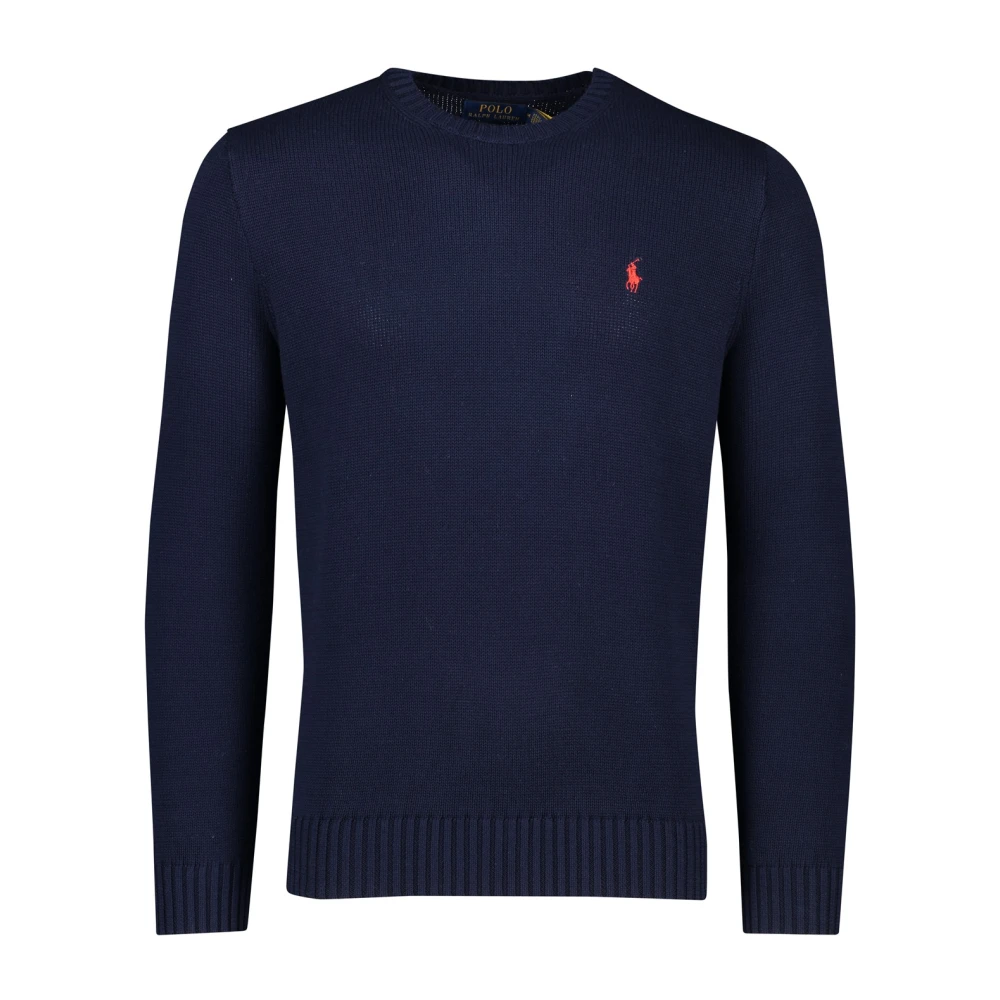 Polo Ralph Lauren Uomo Blu Maglieria Girocollo