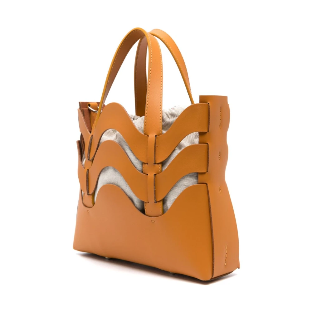 Zanellato Dune Amar Medium Tote Bag Orange Dames
