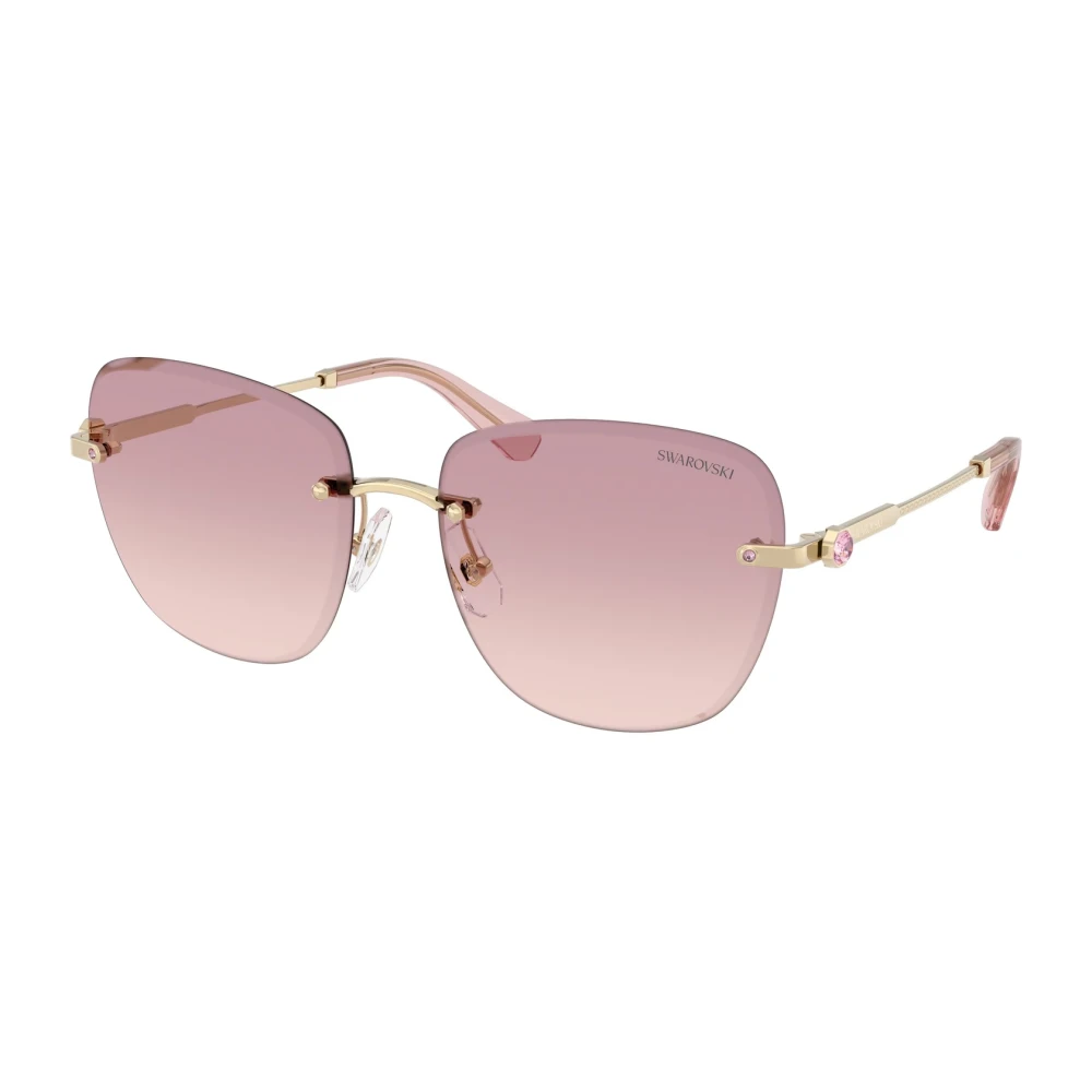 Swarovski Women's Yellow Sk7043 Sunglasses - Sunglasses - 58 Mm - Accessories