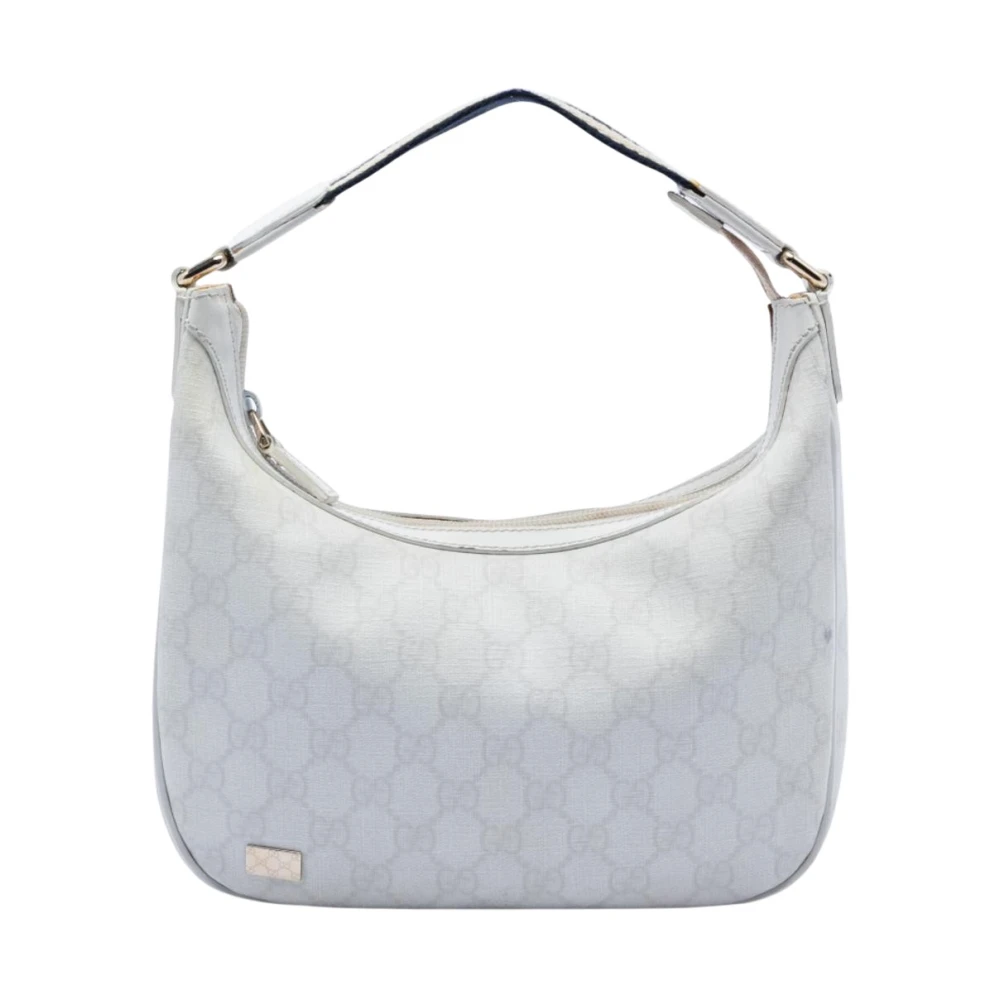 Gucci Vintage Women's White Pre-Owned Hobo Bag