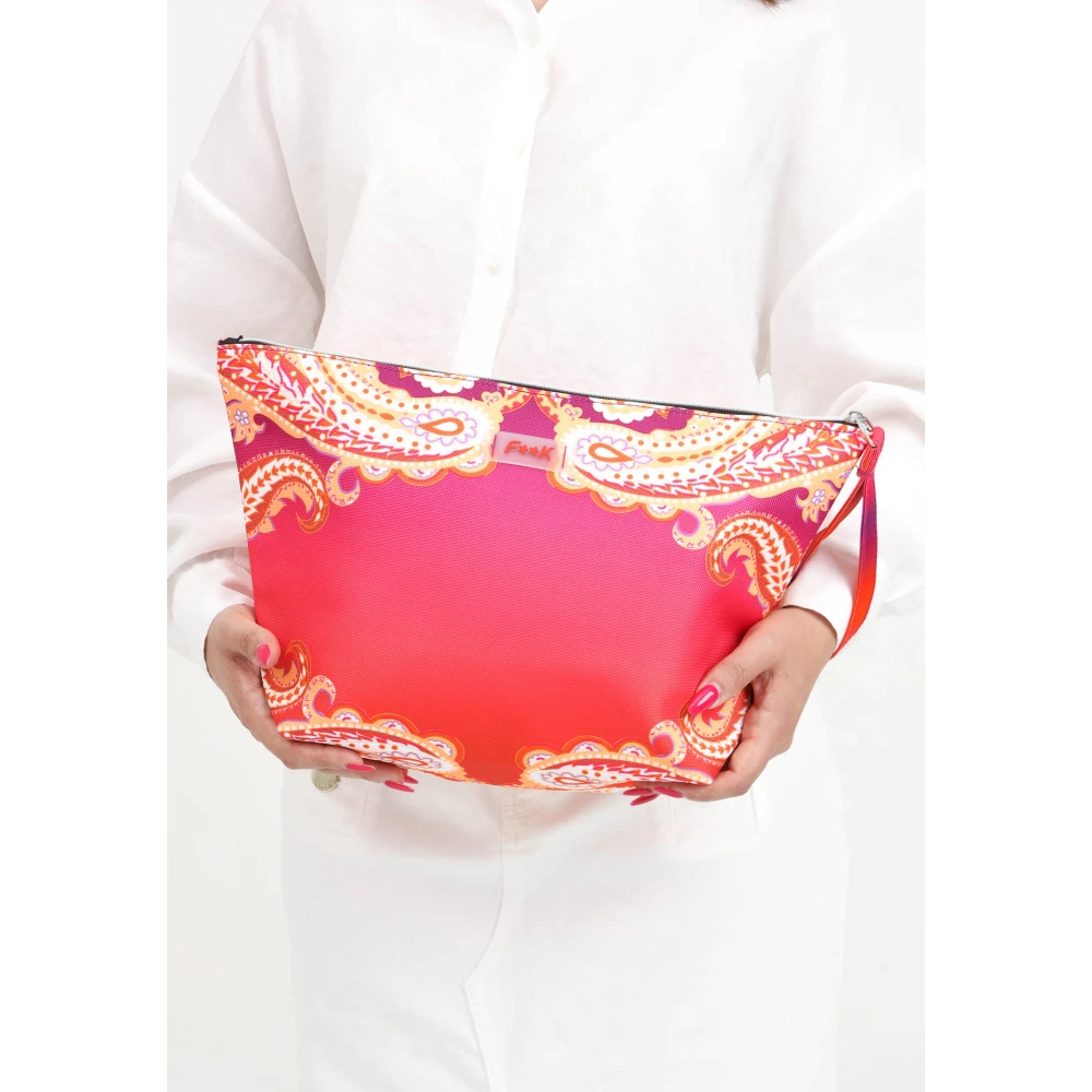 F**k Sunrise Pink Dames Clutch Tas Multicolor Dames