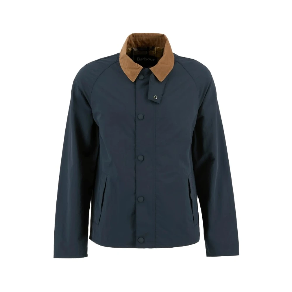 Barbour Men's Blue Light Jackets, Xl, Coats