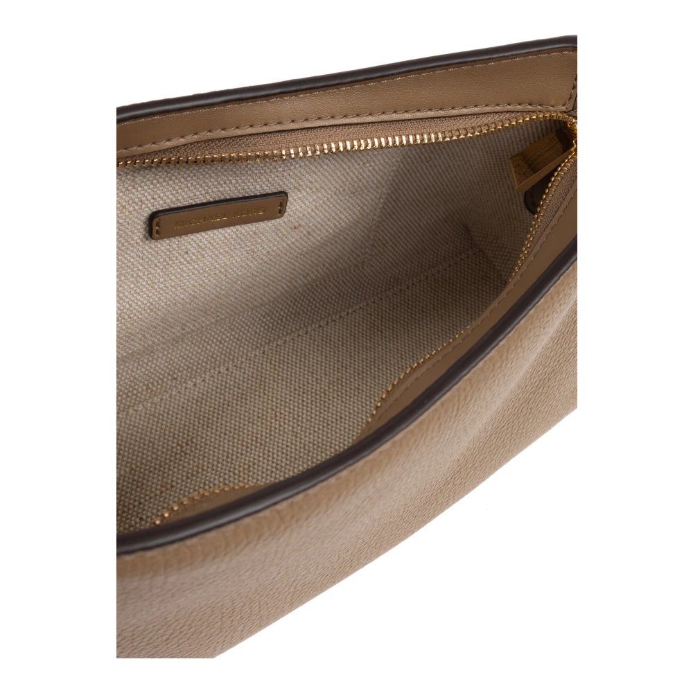 Michael Kors Moore Schoudertas Beige Dames