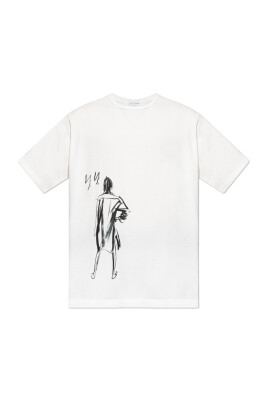 bomuld-t-shirt-med-print