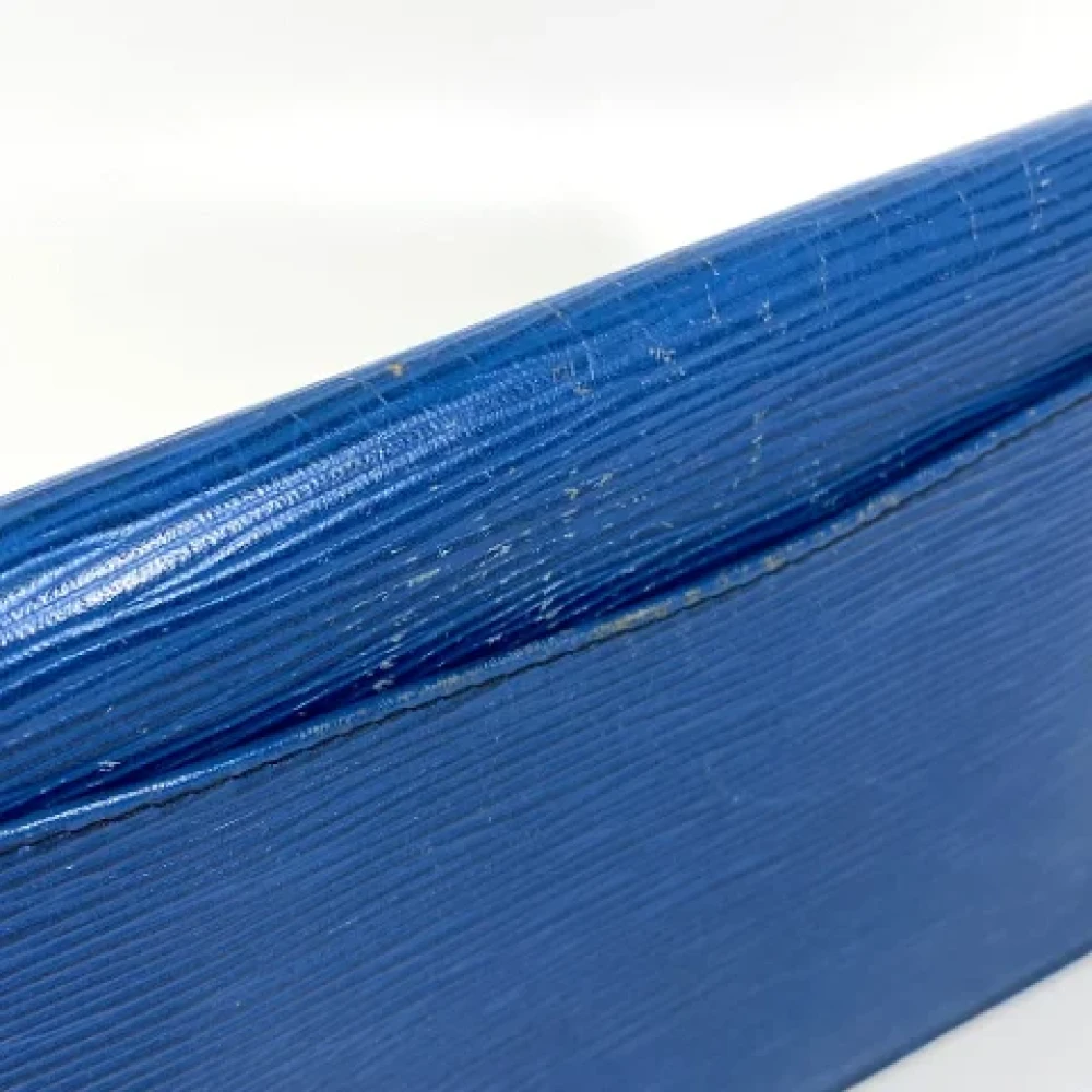 Louis Vuitton Vintage Pre-owned Leather louis-vuitton-bags Blue Dames