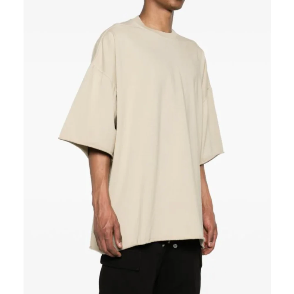 Rick Owens Pearl T-Shirt Beige Heren