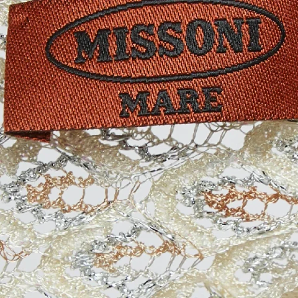 Missoni Pre-owned Fabric dresses Beige Dames