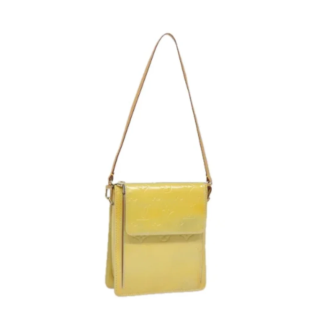 Louis Vuitton Vintage Pre-owned Leather pouches Green Dames