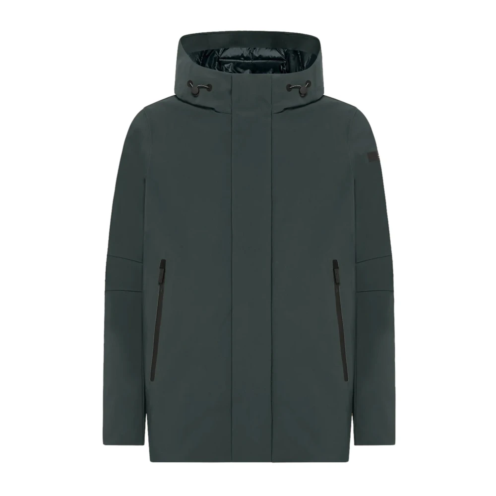 RRD Heren Winter Parka met Capuchon Green Heren