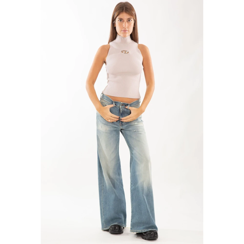 Diesel Vintage Flare Jeans 1978 Style Blue Dames