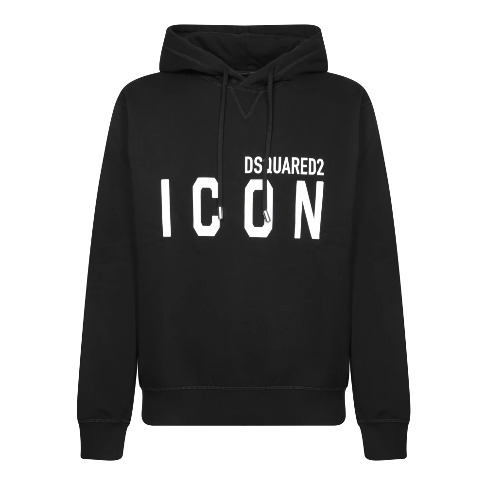 Dsquared2 Men's Black Icon Logo Sweatshirt
