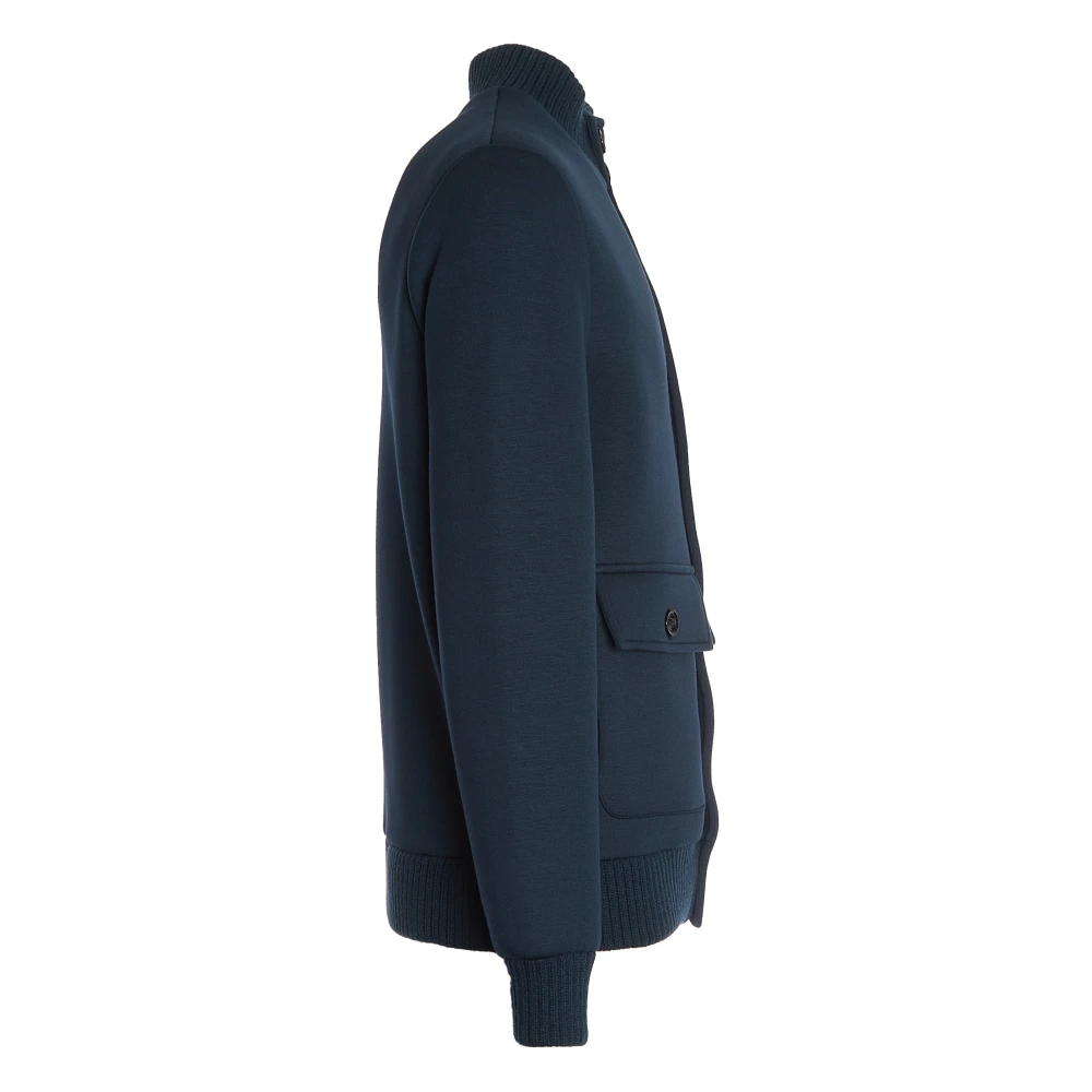 Dondup Blauwe Bomberjack voor Mannen Blue Heren
