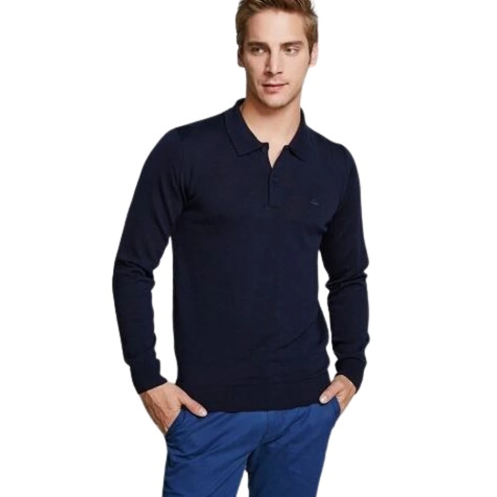 Lacoste Blauwe Trui Maglia Blue Heren