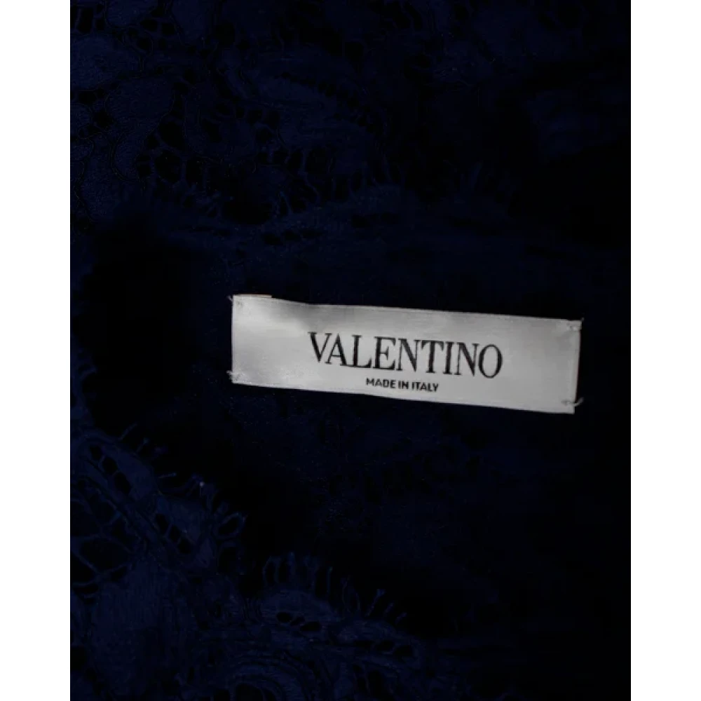 Valentino Vintage Pre-owned Cotton tops Blue Dames