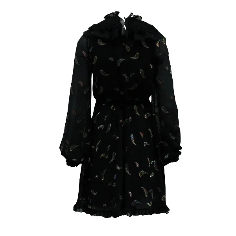Chloé Pre-owned Cotton dresses Black Dames