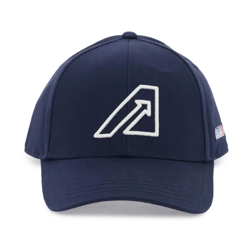 Autry Baseball Cap met Geborduurd Logo Blue Heren
