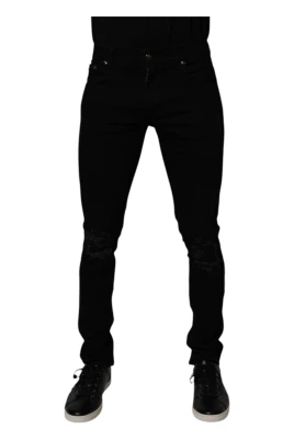 Cotton Stretch Skinny Denim Jeans