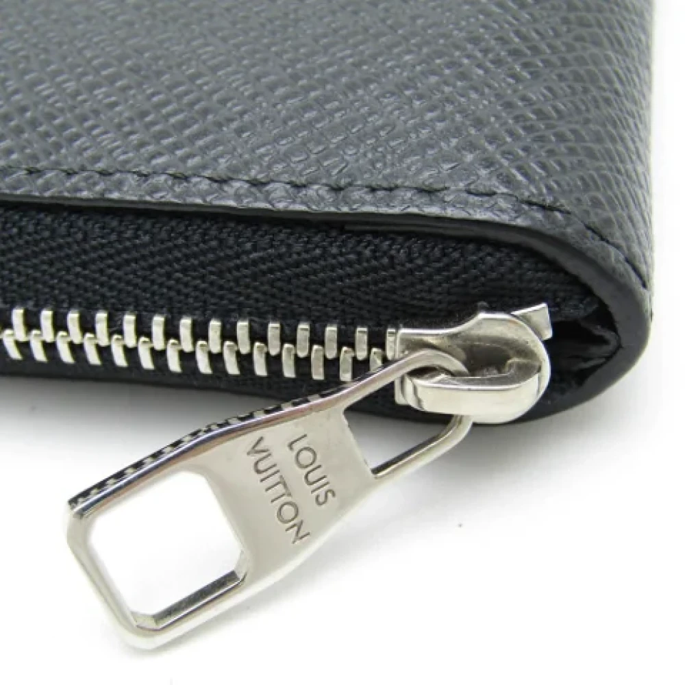 Louis Vuitton Vintage Pre-owned Leather wallets Black Dames