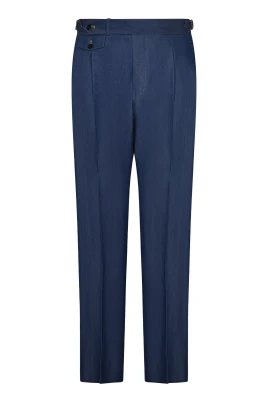 Blå Bomull Denim Byxor