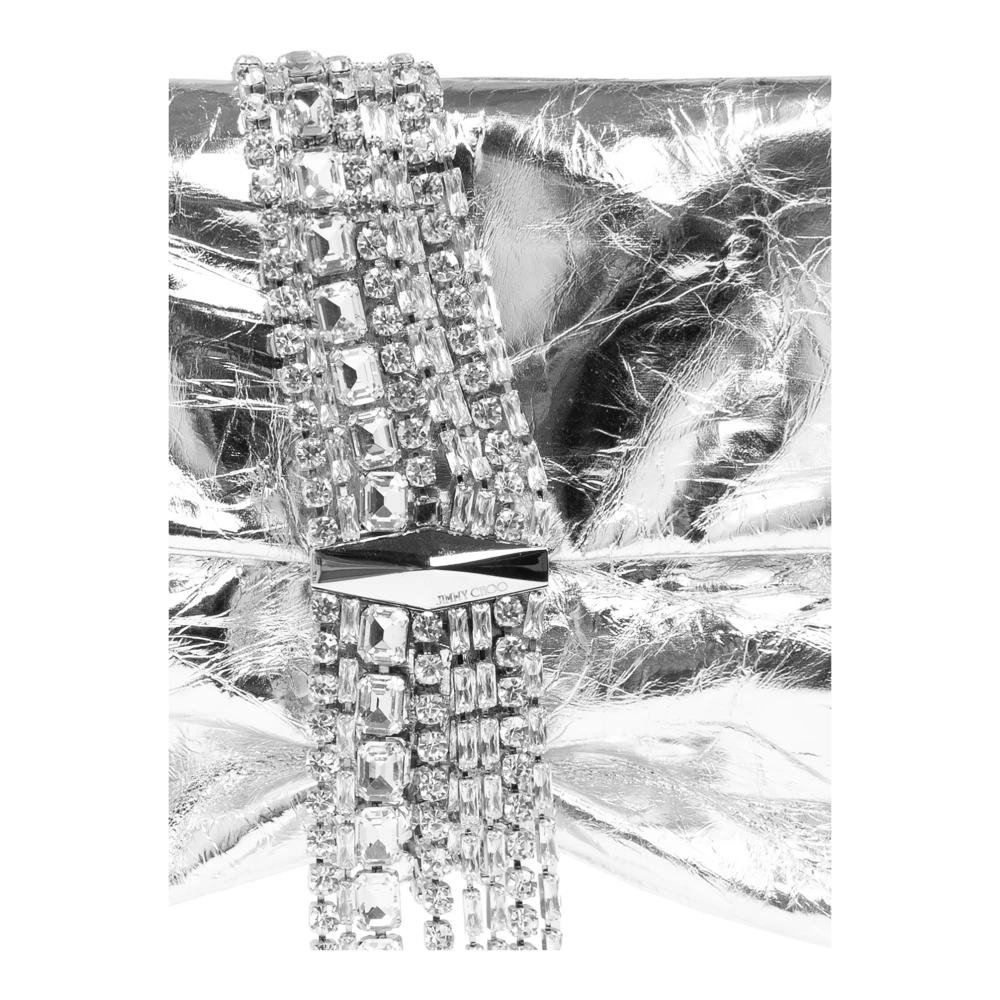 Jimmy Choo Clutch Zandra Gray Dames
