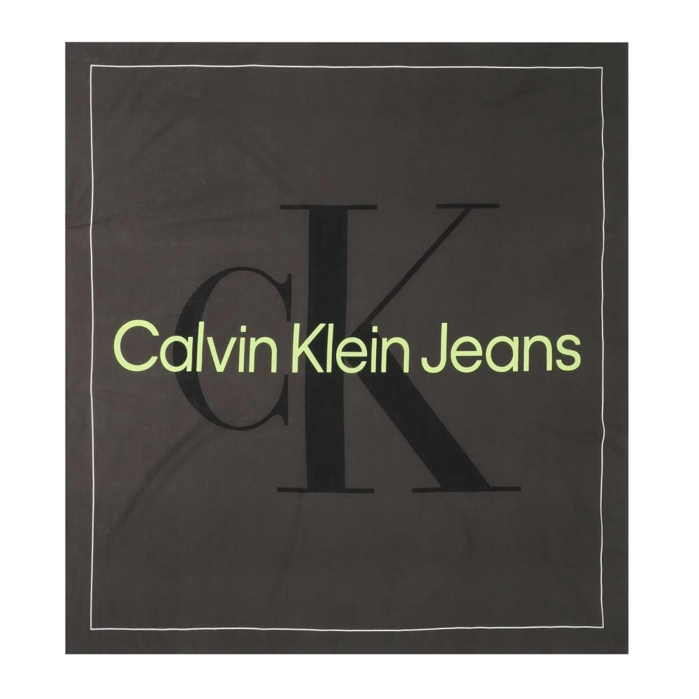 Calvin Klein Winter Scarves Black Dames
