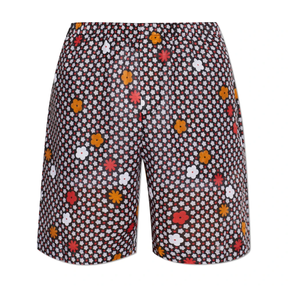 Mm6 Maison Margiela Homme Noir - Shorts De La Ligne Maillots De Bain - Maillots De Bain - Taille: L