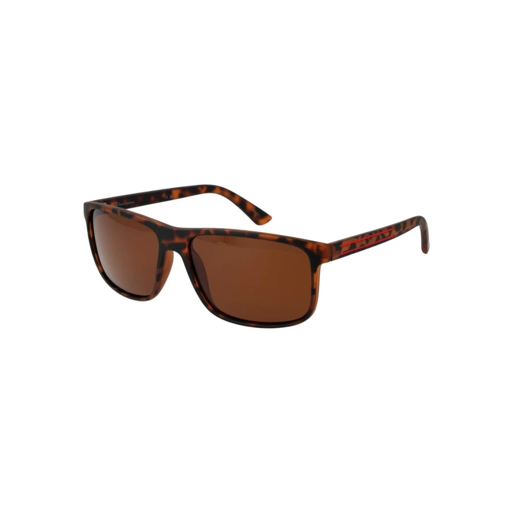 Champion Men's Brown Sunglasses, One Size, Stainless Steel Frame Sunglasses