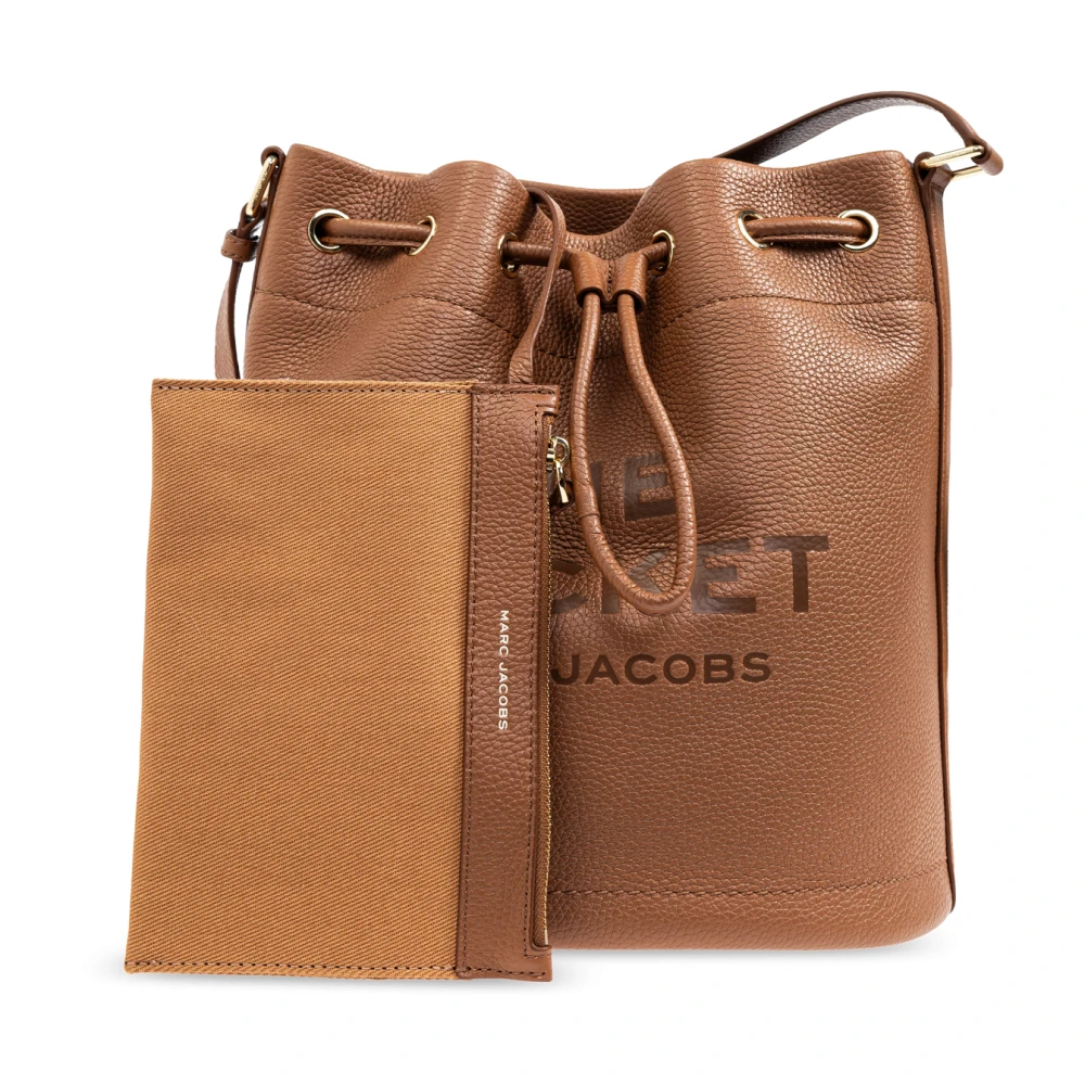 Marc Jacobs Schoudertas The Bucket Brown Dames