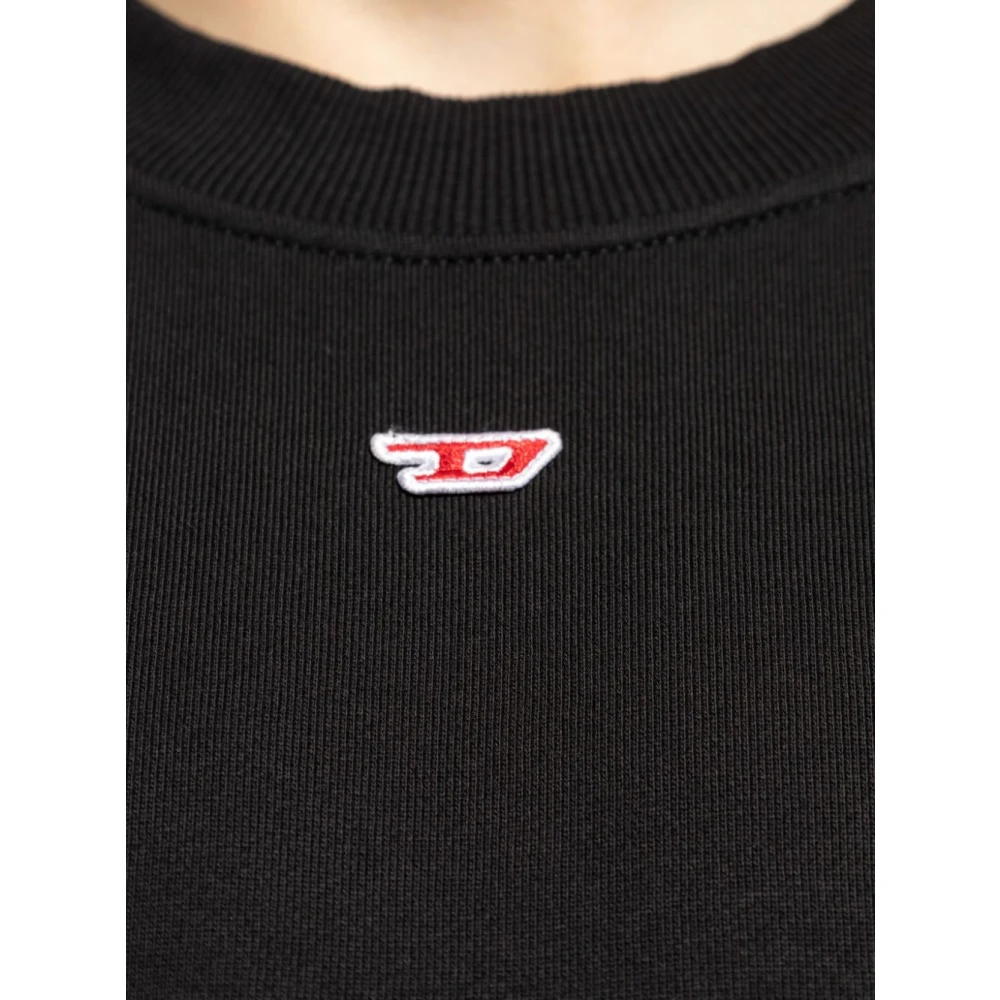 Diesel Stijlvolle Nero Sweatshirt voor Mannen Black Heren