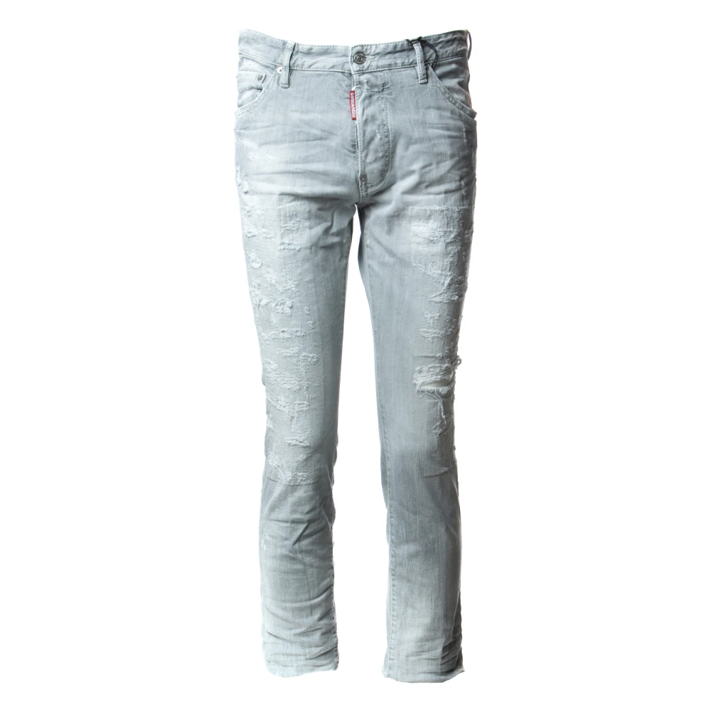 Dsquared2 Slim-fit Jeans i Denim Gray, Herr