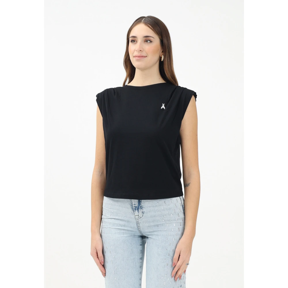 PATRIZIA PEPE Rebel tegen genderongelijkheid T-shirt Black Dames