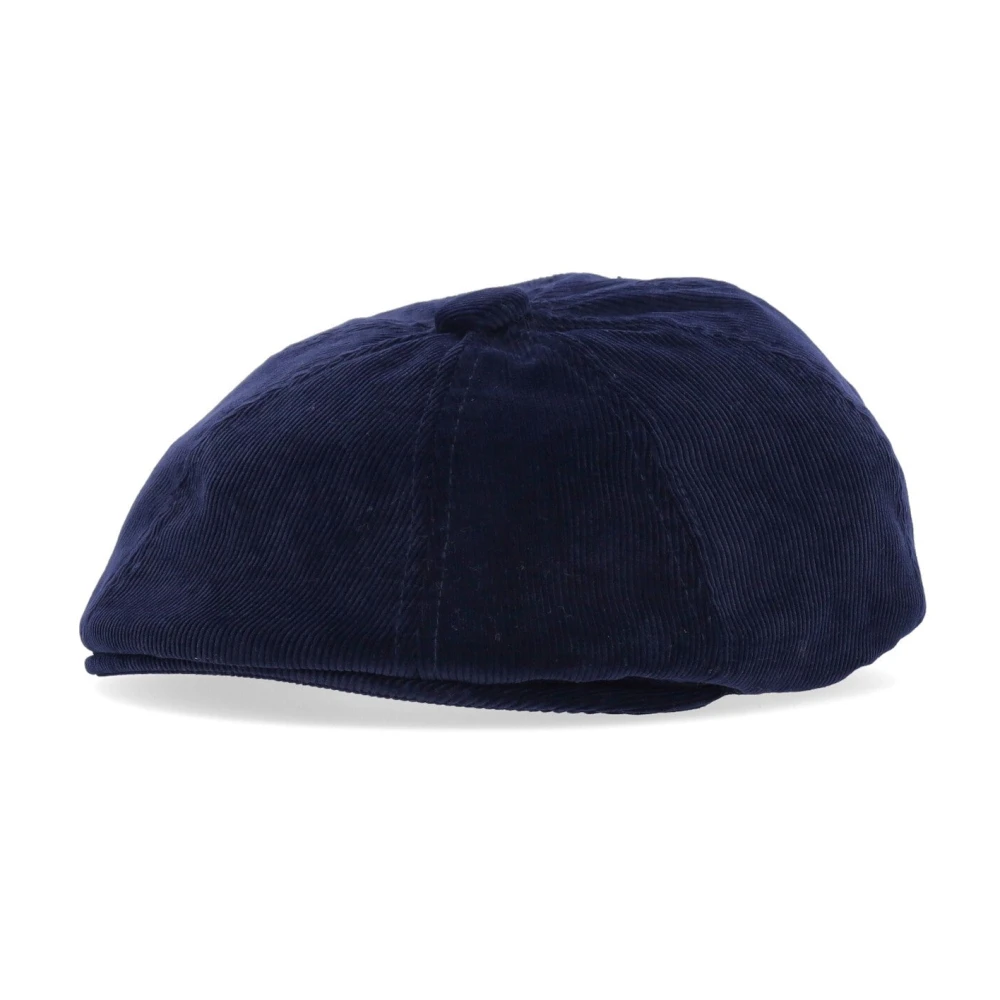 Kangol Navy Corduroy Platpet Blue Heren